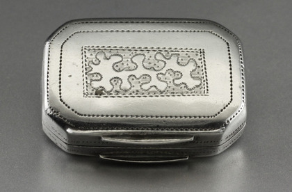 Antique Silver Vinaigrette